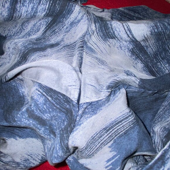 GAP Blue Acid Wash Tie Dye Pants with Elastic / Drawstring Waist, Medium NWOT - Picture 16 of 16